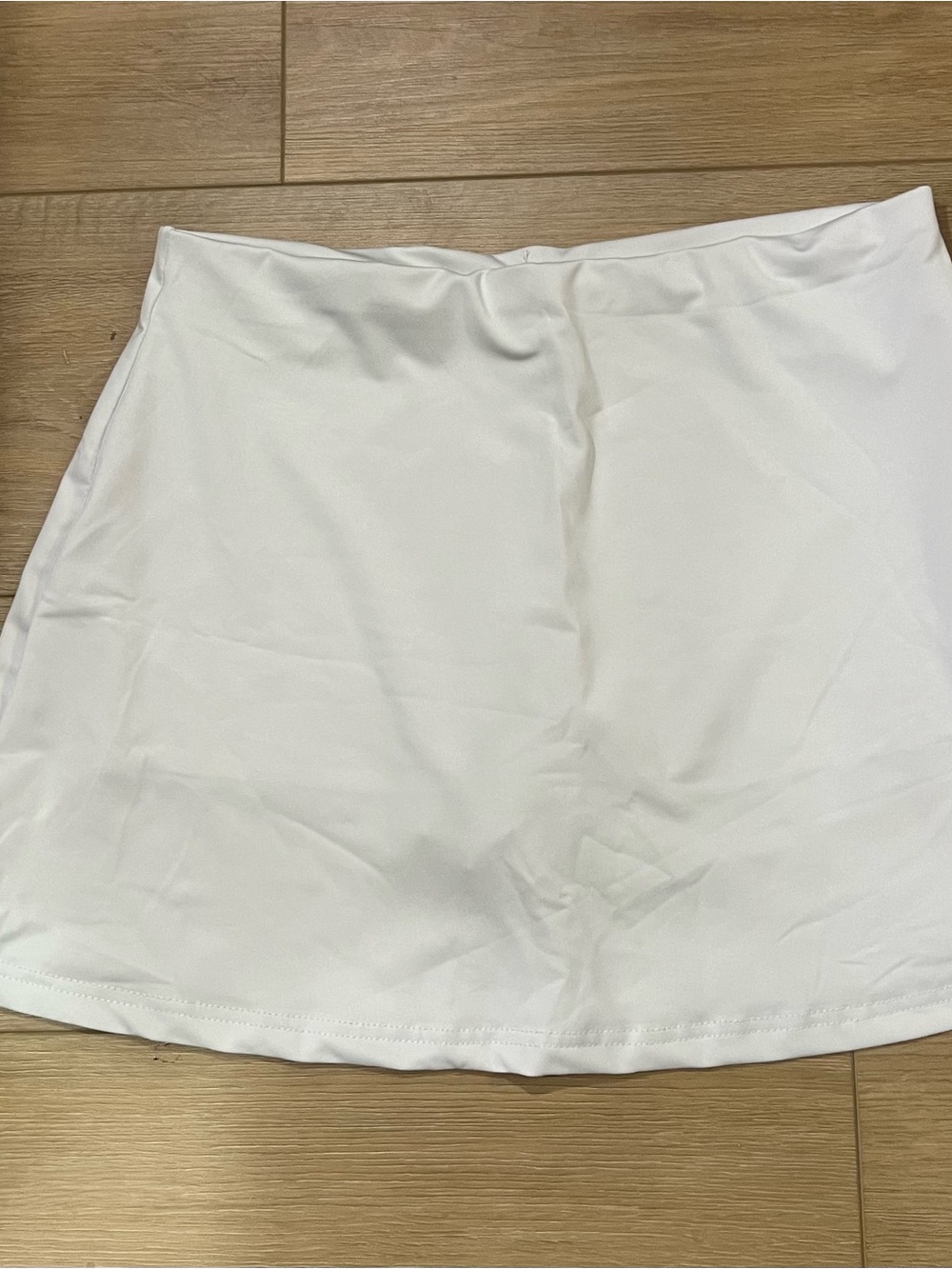 SHEIN White Athletic Skort - Women's Performance Tennis Skort size large